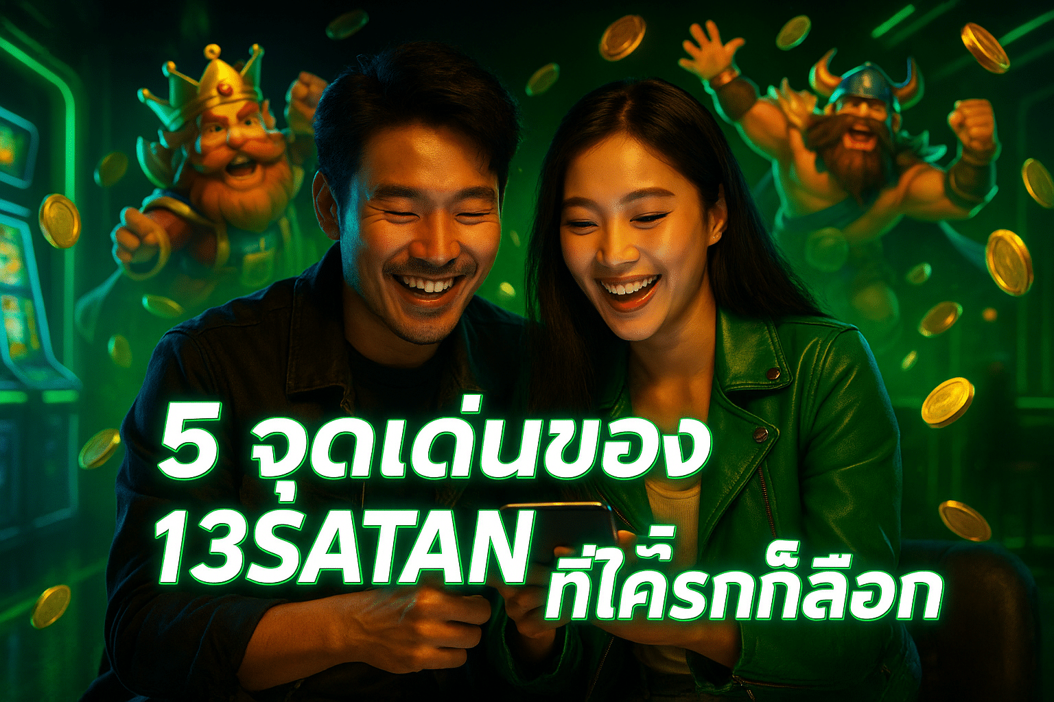 5 จุดเด่นของ 13SATAN ที่ใครก็เลือก