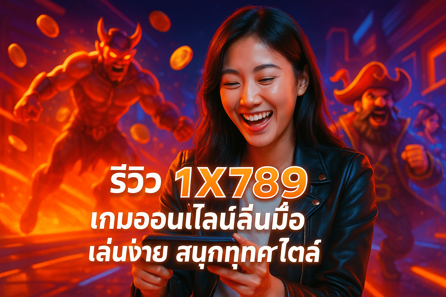รีวิว 1X789 เกมออนไลน์ลื่นมือ เล่นง่าย สนุกทุกสไตล์